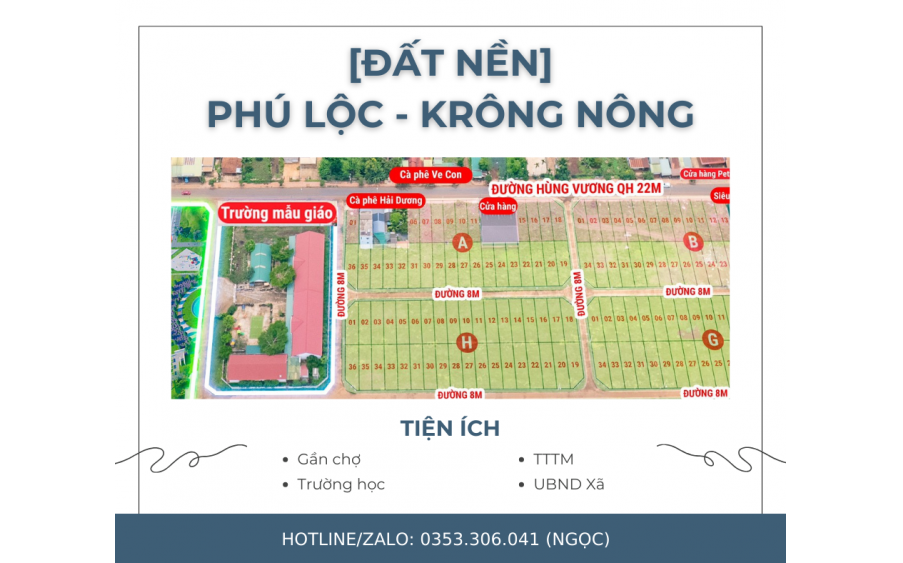 Chiết khấu lên tới 3% khi mua đất tại Phú Lộc – Krông Năng